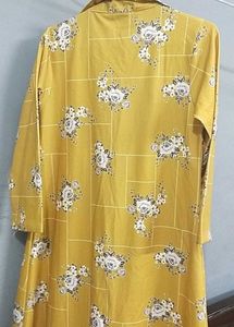 Floral Print Over Shrug