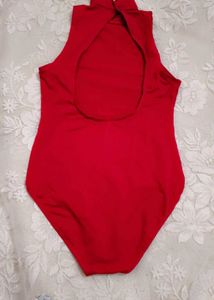 Very Cute Turtle Neck Swimsuit
