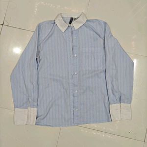 Authentic H&amp;M Cotton Poplin Striped Shirt