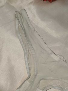 Delicate Lace Trim Thong Panty