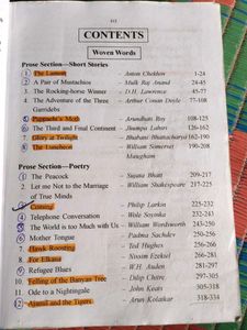 English literature sanjiv passbook 11th
