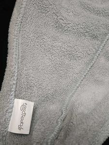 Cozy Grey Hooded Robe