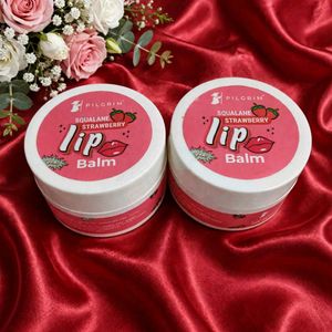 Pack of 3 Pilgrim Squalane Lip Balm (Strawberry) f