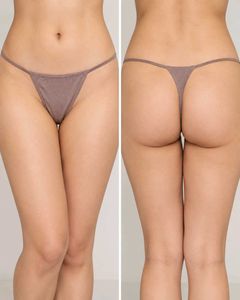 Primark Brown Thong Panty – M