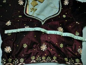 beautiful Coffee Brown velvet lehanga