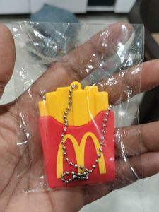 McDonald's Fries car charm key chain
