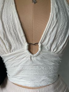 Halterneck heart top 🤍