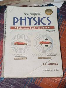 New Simplified Physics Class XI Vol I and II