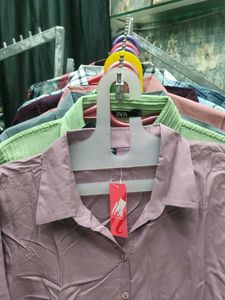 Zara Mauve Shirt