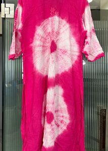 Pink Tie-Dye Kurti