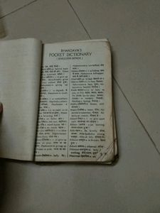 Small Pocket Size Dictionary