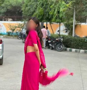 Elegant Pink Saree