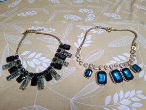 Chunky Statement Necklaces Set