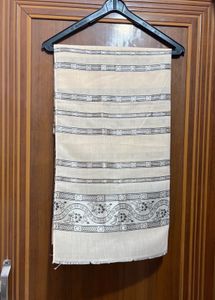 Elegant Beige Embroidered Dupatta
