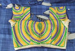 Embroidered multicolour Blouse