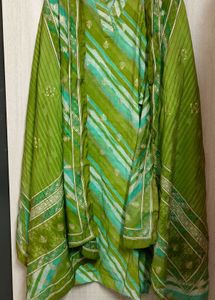 Chic Olive Breeze 3-Piece Suit