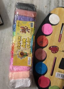 Artist Palette &amp; Super Air Clay Set