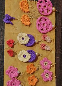 Handmade Crochet Earrings