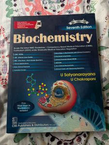 Biochemistry Satyanarayana medical 7th Editi