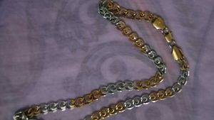 Jaira Gold Two-Tone Chain Necklace