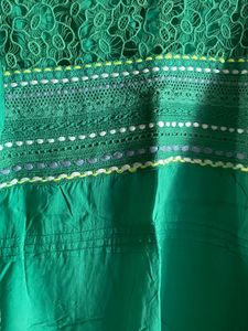 Beautiful Green Lace Top