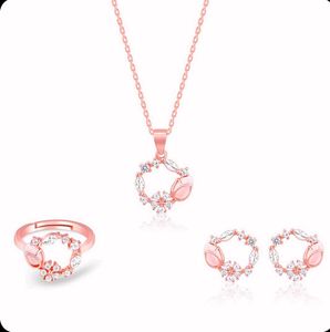 price drop 📉 (Rose Gold) Wreath Jewelry Set