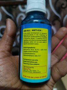Rid-All Anti-Ich for Fresh Water💦 Fishes