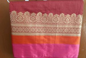 Elegant Maroon Saree