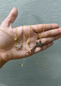 Starfish Pendant Necklaces (any one)