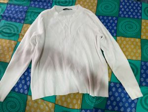 Ribbed Knit Long Sleeve Top