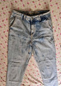Light Wash Acid Jean