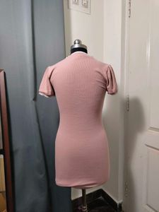 Roadster Pink Polo Style Dress