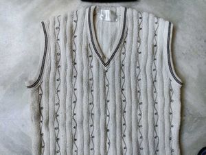 Vintage White Knit Sweater