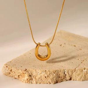 🌟Elegant Gold Horseshoe Neck