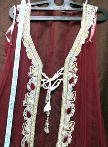 Koti net bridal kasab stone work designer piece