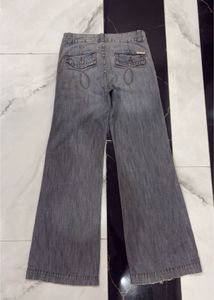 2000s CK Grey Wide Leg Skater Jeans