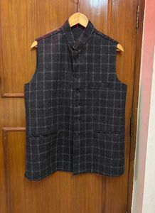 🆕Men's Checked Nehru Jacket