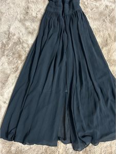 Maxi Black Dress With Slit
