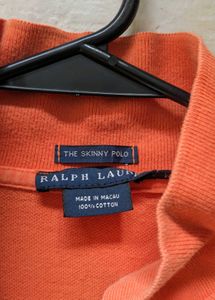Ralph Lauren Orange Polo Shirt