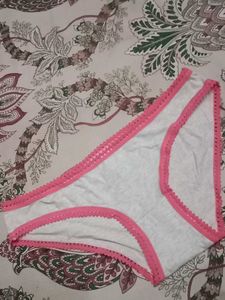 Cute Pink Trimmed Briefs