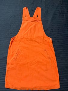 Coral Dungree Dress