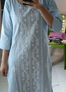 Light Blue Ethnic Kurta