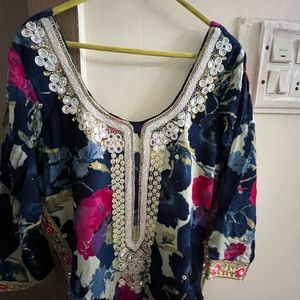 Elegant Floral Kurta