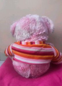 Cute Striped Shirt Teddy Bear