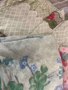 Floral Print Unstitched Suit