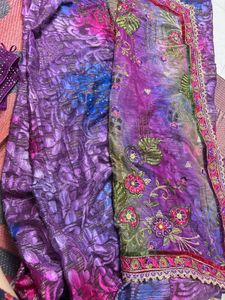 y2k mumma half net chatpate saree