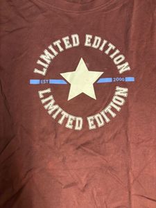 Maroon Limited Edition Graphic T-Shirt