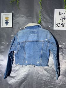 Abercrombie &amp; Fitch Jacket with Sherpa Collar