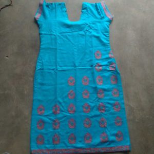 Turquoise Kurta