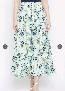 Floral Print Ruffled Dress